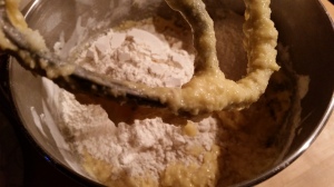 baking powder and flour
